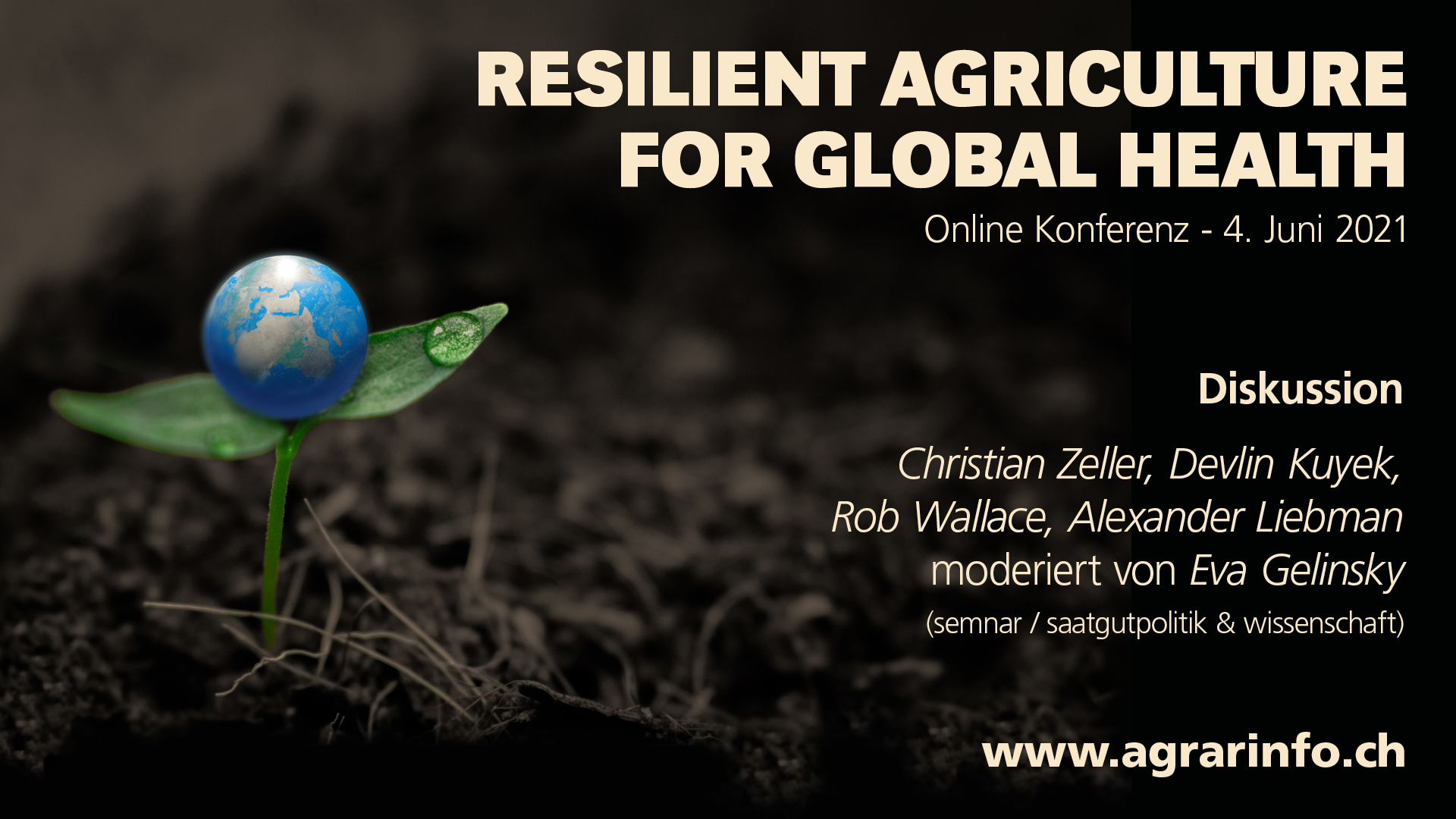 Resilient agriculture for global health