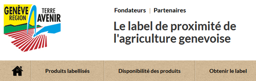 Das Label GRTA (Genève Région, Terre Avenir) steht für Regionalität, Transparenz, Qualität und Fairness.